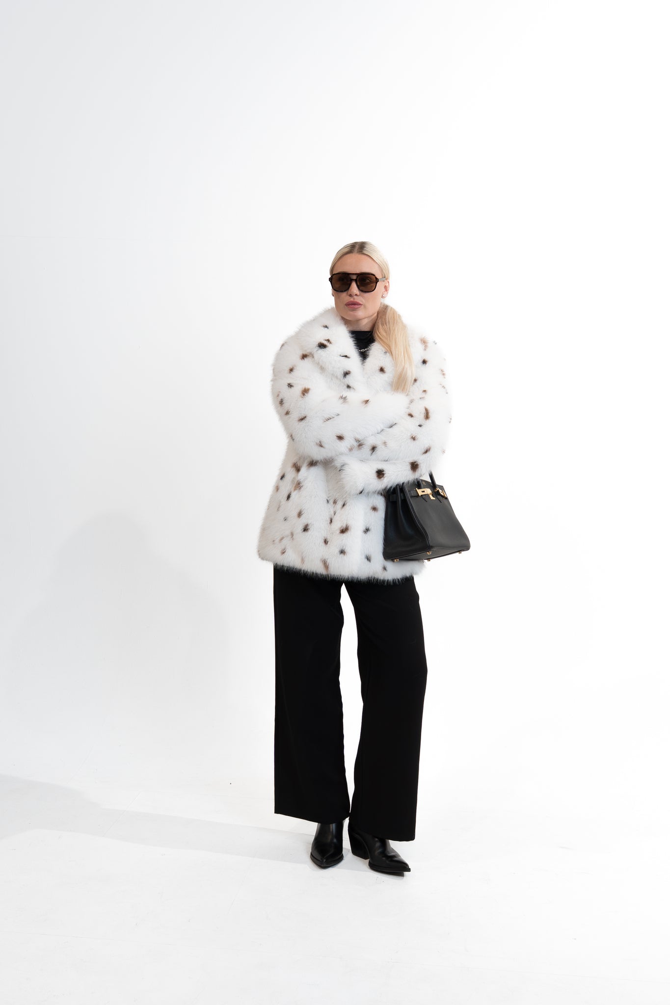 THE 'DALMATIAN' FAUX FUR